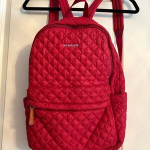MZ Wallace Cherry Quilted Backpack